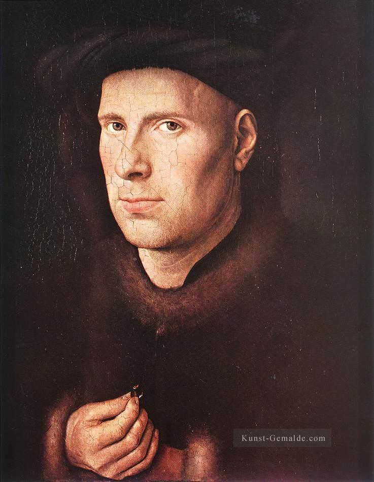 Porträt von Jan de Leeuw Renaissance Jan van Eyck Ölgemälde